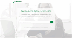 Desktop Screenshot of luciferselite.com